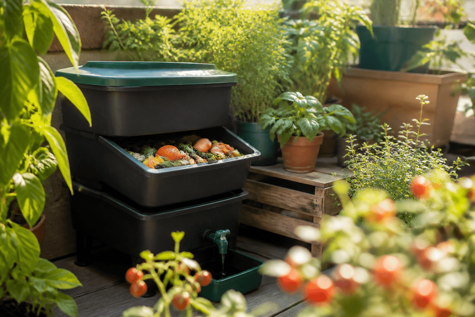 Construye un lombrifiltro casero para vermicompost