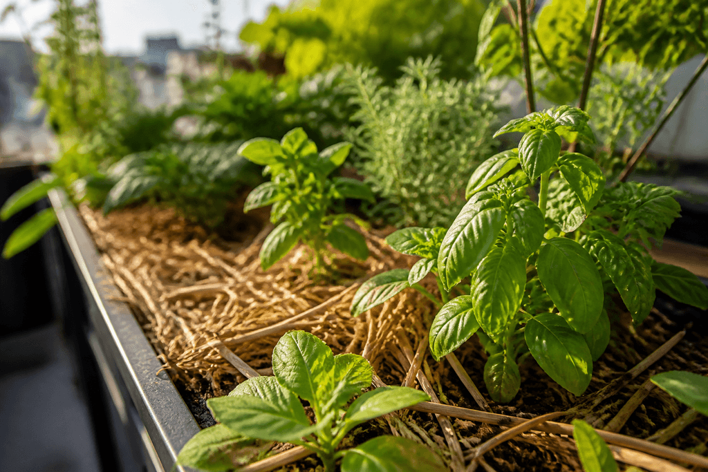 Mulching y coberturas veraniegas para retener agua y suelos