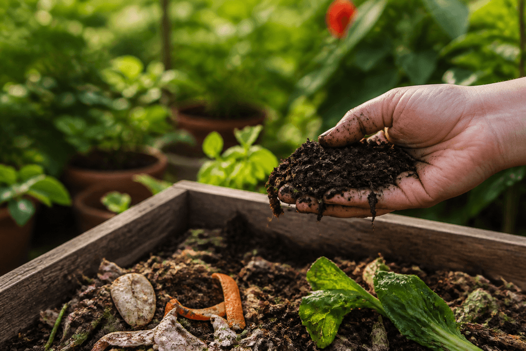 Identificando lombrices y microfauna en vermicompost urbano